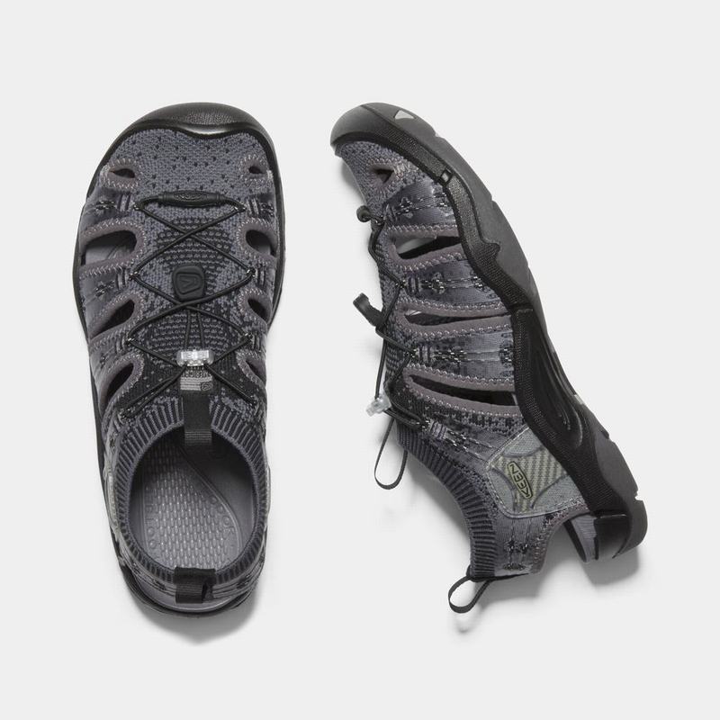 Sandalias Trekking Keen Evofit One Para Mujer Negros/Grises - Sandalias Keen Mexico (713924-YKF)